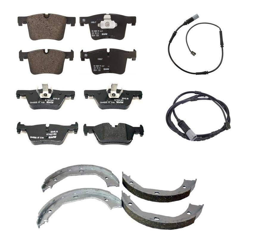 BMW Disc Brakes Kit - Pads Front and Rear